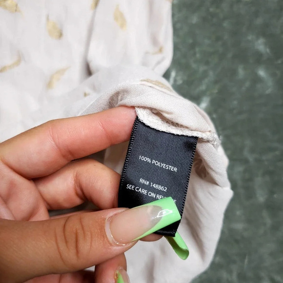 Torrid Crepe Tie Neck Blouse - Picture 5 of 8